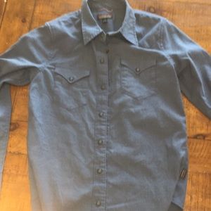 Patagonia women’s denim western shirt